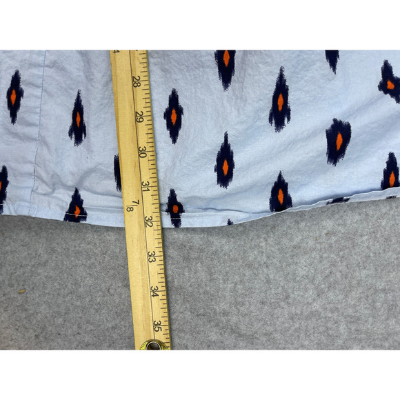 J Crew A Line Dress Women's S Light Blue Animal Print Sleeveless Knee Length - Picture 3 of 10